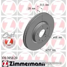 Тормозной диск Zimmermann 370305020