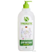 Средство для мытья посуды Synergetic Биоразлагаемое. Алоэ (1л)