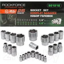Набор головок слесарных RockForce RF-50121G (57682)