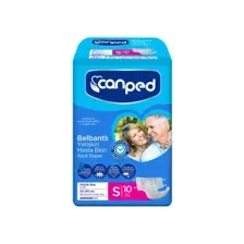 CANPED Подгузники для взрослых размер S (50-90 см), 10 шт