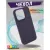 Чехол-накладка Bingo Carbon для Apple iPhone 15 Pro Max (фиолетовый)