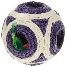 Игрушка для кошек Triol Шар с мышкой NT309 d 11,5 см