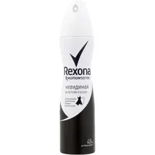 Антиперспирант-спрей Rexona Невидимый на черном и белом 150 мл