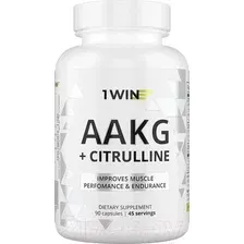 Комплексные аминокислоты 1WIN AAKG АргининЦитруллин (90 капсул)
