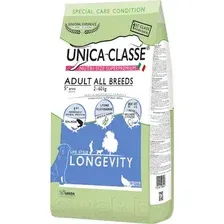 Сухой корм для собак Unica Classe для взрослых собак всех пород лосось (12кг)