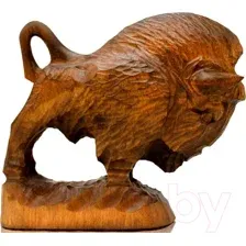 Статуэтка Брестская Фабрика Сувениров Зубр bison105_bn (коричневый)