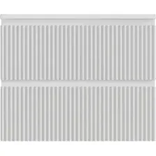Symbolite Тумба под умывальник Марокко 70 Plus 2 ящика (подвесная, белый матовый)