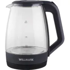 Электрический чайник Willmark WEK-1823G (серо-черный)
