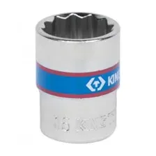 Головка торцевая двенадцатигранная 3/8" 16 мм KING TONY 333016M