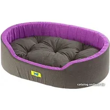 Лежак Ferplast Dandy 45 (черный/фиолетовый)