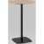 Барный стол Stool Group Form 60x60 T-005H (светлое дерево/черный)