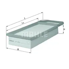 Воздушный фильтр KNECHT/MAHLE LX 1619