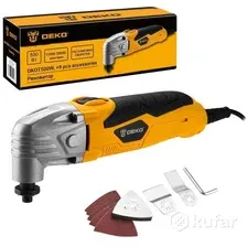 Многофункциональный инструмент DEKO DKOT500W 083-1095 + набор предметов 9 шт.