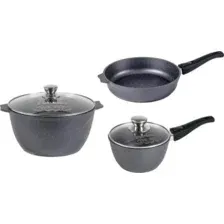 Набор кастрюль Мечта Гранит 001701