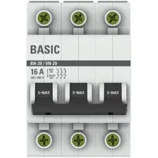 Выключатель нагрузки EKF Basic 3P 16А ВН-29 SL29-3-16-bas
