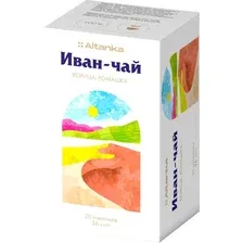 Травяной чай Altanka Иван-чай, корица, ромашка 20 шт