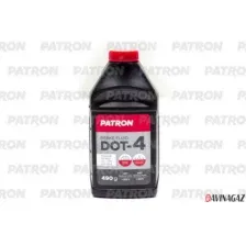 Жидкость тормозная - PATRON DOT 4, 490г / PBF450