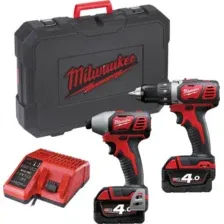 Набор электроинструментов Milwaukee M18 BPP2D-402C, 4933447126