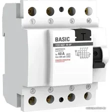 Устройство защитного отключения EKF Basic elcb-4-40-300e-sim