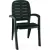 Стул пластиковый Ellastik Plast Прованс 58x46.5x90 (темно-зеленый)