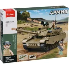 Конструктор Sluban Танк США Абрамс M38-B1256 10893578