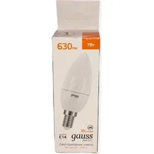 Светодиодная лампочка Gauss Elementary Basic E14 7W 3000K 10301172
