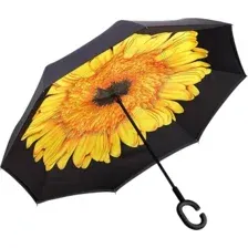 Зонт-трость Wahoo Цветок света YF7396 (yellow)