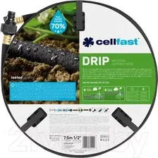 Шланг сочащийся Cellfast Drip 1/2 / 19-001N (7.5м)