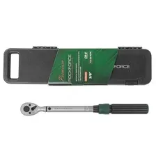 RockFORCE - Ключ динамометрический щелчкового типа с быстрой фиксацией Premium 10-60Нм,3/8",в пластиковом кейсе / RF-6473380