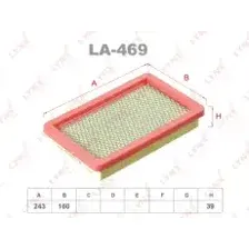 Воздушный фильтр LynxAuto LA469