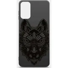 Чехол для телефона BoraSCO ArtWorks для Samsung Galaxy M52 50946 (черный/рисунок)