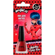 Лак для ногтей детский Miraculous Леди Баг и Супер Кот (6мл)