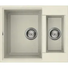 Мойка кухонная Elleci Easy 150 G62, LGY15062, bianco antico