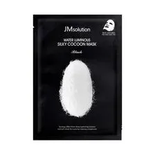 Тканевая маска для лица "Water Luminus Silky Cocoon Mask Black" (35 мл)