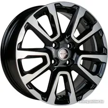 Литые диски K&K КС1026 16x6.5" 4x100мм DIA 54.1мм ET 46мм Алмаз черный