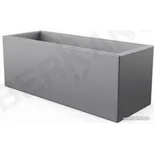 Кашпо Berkano Cubric 30*80 DB (графит)