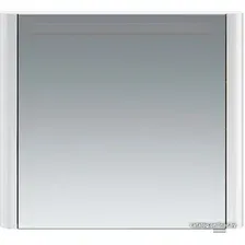AM.PM Шкаф с зеркалом Sensation 80 M30MCL0801WG (левый, белый глянец)