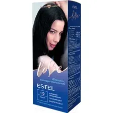 Крем-краска для волос Estel Love 1/0 (черный)