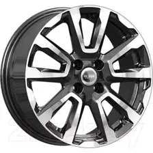 Литой диск K&K КС1026 16x6.5" 4x100мм DIA 60.1мм ET 50мм Алмаз черный