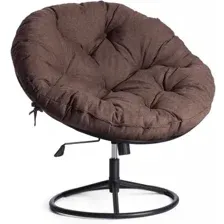 Кресло офисное Tetchair Cloude Home (рогожка коричневый)