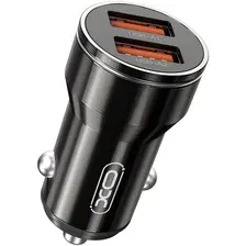 Автомобильное зарядное XO CC48 (черный)