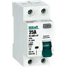 Устройство защитного отключения DEKraft УЗО-03 14207DEK