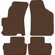 Комплект ковриков для авто Alicosta Chery indiS S18D (хэтчбек 5 дв) 2011 - 2016 (коричневый, сота)