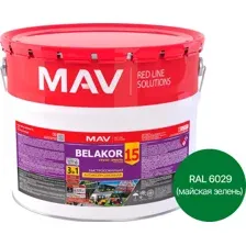 Грунт-эмаль MAV Belakor 15 (10л, RAL 6029 майская зелень)