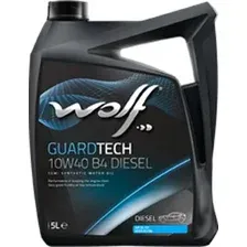 Моторное масло Wolf Guard Tech 10W-40 B4 Diesel 1л