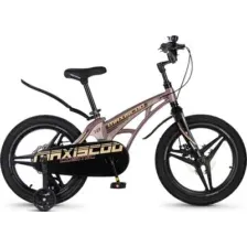 Детский велосипед Maxiscoo Cosmic Deluxe 18 2026 / MSC-C1855D (бронзовый матовый)