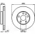 Тормозной диск Bosch 0986478893