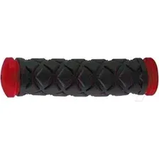 Грипсы для велосипеда Hualong L-120 / HL-G73B (черный/красный)