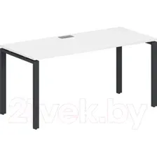 Письменный стол Norden 160x70x75 / SG.206.WH.44.AN (антрацит/белый)