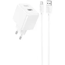 Сетевое зарядное Hoco CS11A microUSB (белый)